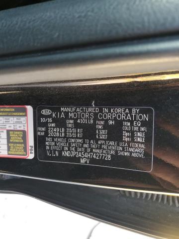 92952685 :رقم المزاد ، KNDJP3A54H7427728 vin ، 2017 Kia Soul مزاد بيع