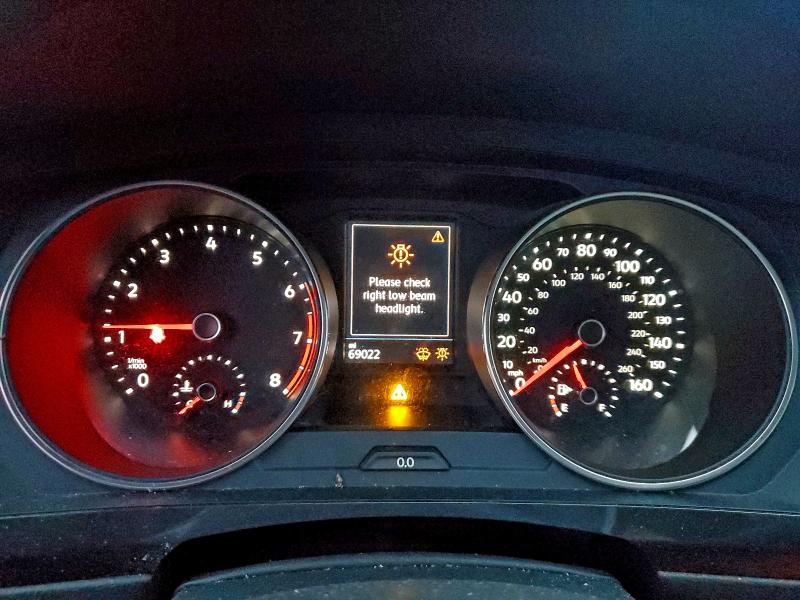 2019 Volkswagen Tiguan მანქანა იყიდება აუქციონზე, vin: 3VV2B7AX8KM109895, აუქციონის ნომერი: 92015515