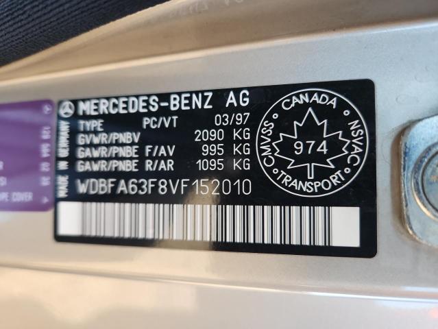 Продажа на аукционе авто 1997 Mercedes-benz Sl, vin: WDBFA63F8VF152010, номер лота: 91208875