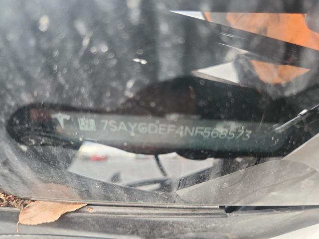 92378135 :رقم المزاد ، 7SAYGDEF4NF568573 vin ، 2022 Tesla Model Y مزاد بيع