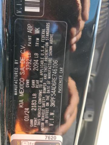 Aukcja sprzedaży 2024 Kia Forte, vin: 3KPF54AD6RE746106, numer aukcji: 92437535