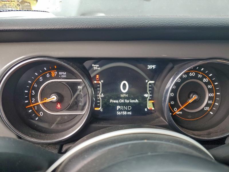 94002455 :رقم المزاد ، 1C6HJTAG1ML536240 vin ، 2021 Jeep Gladiator مزاد بيع
