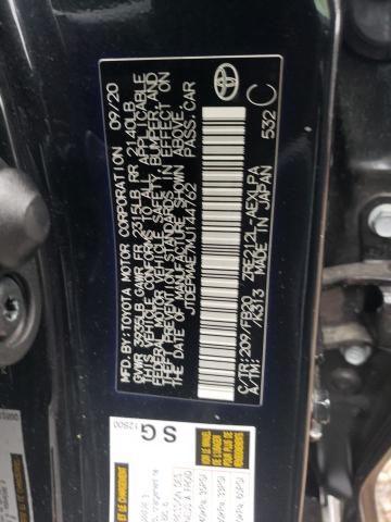 Aukcja sprzedaży 2021 Toyota Corolla Le, vin: JTDEPMAE7MJ144762, numer aukcji: 92903115