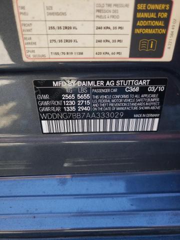 Продажа на аукционе авто 2010 Mercedes-benz S, vin: WDDNG7BB7AA333029, номер лота: 92514085