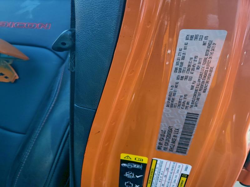 Продажа на аукционе авто 2025 Jeep Wrangler, vin: 1C4PJXFG8SW593471, номер лота: 94745565