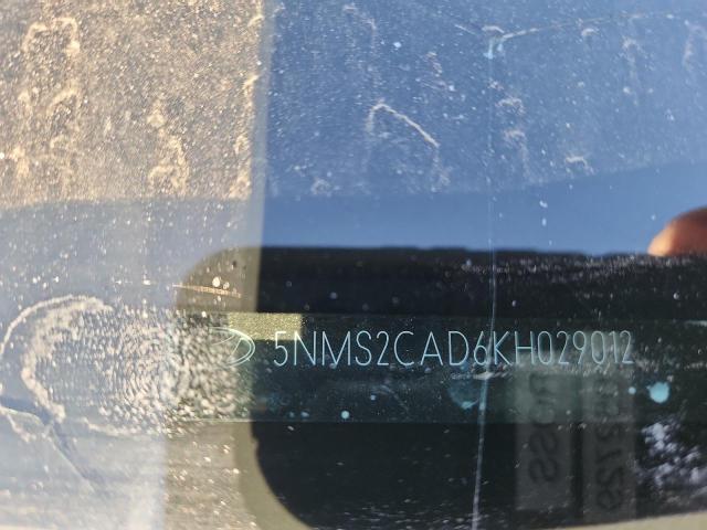 91259385 :رقم المزاد ، 5NMS2CAD6KH029012 vin ، 2019 Hyundai Santa Fe مزاد بيع