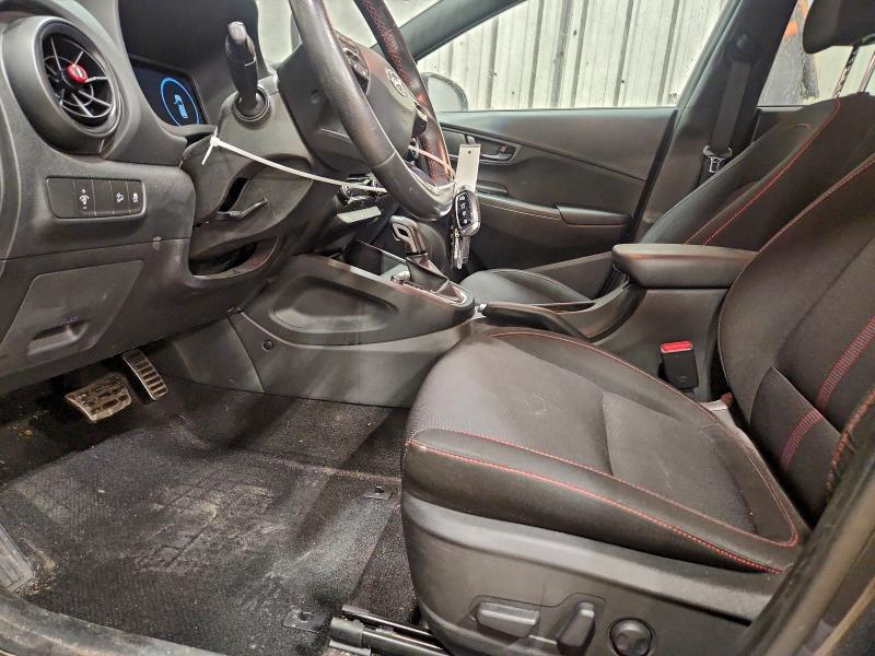 94408955 :رقم المزاد ، KM8K33A35NU870140 vin ، 2022 Hyundai Kona مزاد بيع