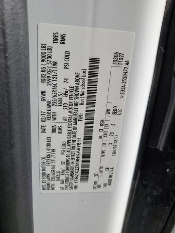Продажа на аукционе авто 2017 Ford Transit T-, vin: 1FBZX2ZM9HKA67611, номер лота: 92661575