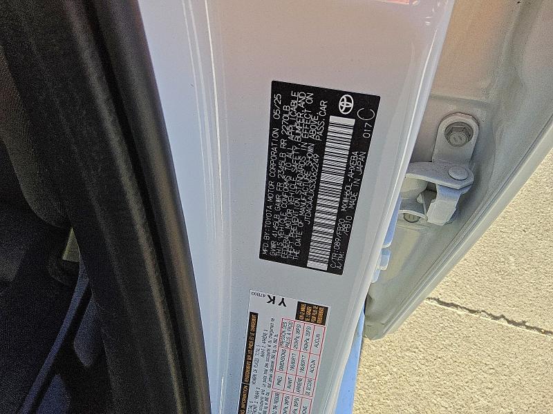91310765 :رقم المزاد ، JTDACAAUXS3062249 vin ، 2025 Toyota Prius Le مزاد بيع