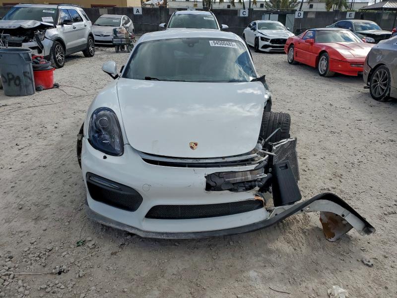 94500485 :رقم المزاد ، WP0AC2A82GK197098 vin ، 2016 Porsche Cayman Gt4 مزاد بيع