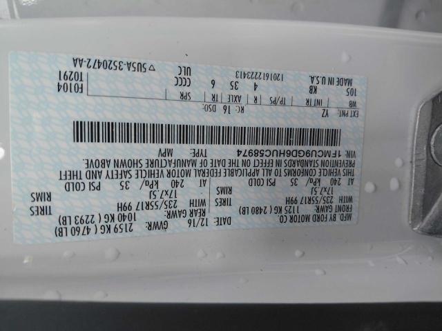 93452805 :رقم المزاد ، 1FMCU9GD6HUC58974 vin ، 2017 Ford Escape Se مزاد بيع