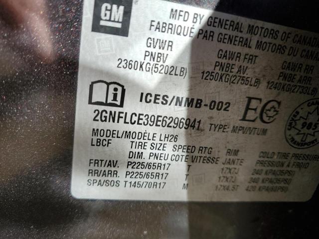 Aukcja sprzedaży 2014 Chevrolet Equinox, vin: 2GNFLCE39E6296941, numer aukcji: 91429765