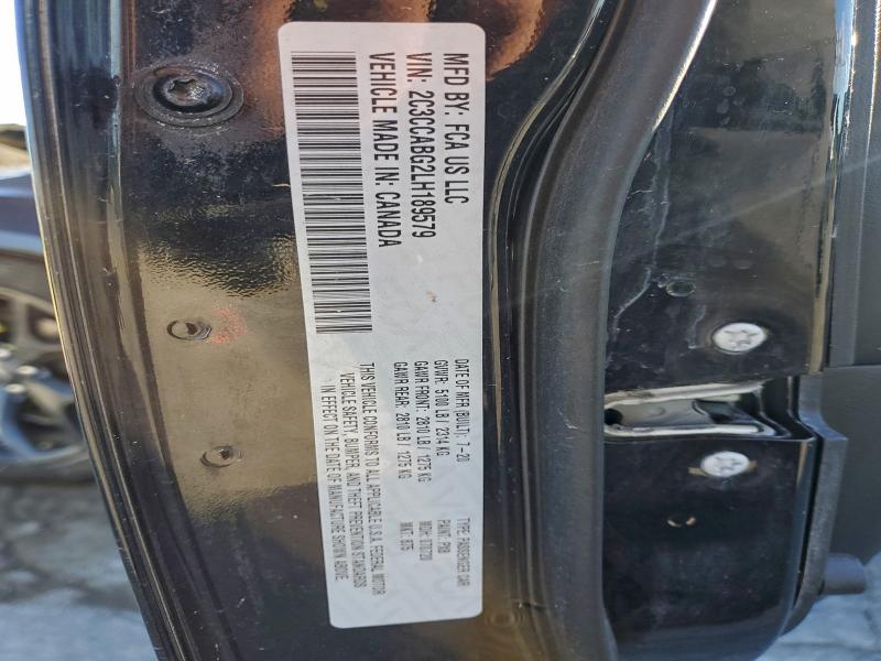 2020 Chrysler 300 მანქანა იყიდება აუქციონზე, vin: 2C3CCABG2LH189579, აუქციონის ნომერი: 94535675