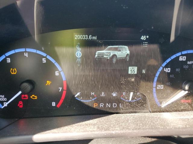 2024 Ford Bronco Sport მანქანა იყიდება აუქციონზე, vin: 3FMCR9B67RRF73740, აუქციონის ნომერი: 92002095