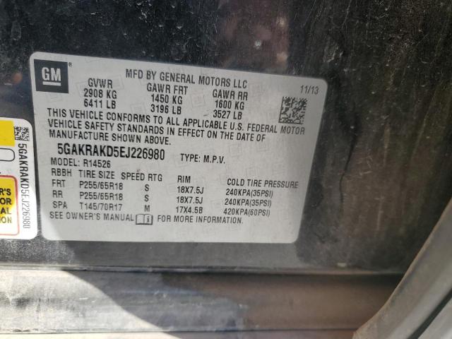 Aukcja sprzedaży 2014 Buick Enclave, vin: 5GAKRAKD5EJ226980, numer aukcji: 90742845