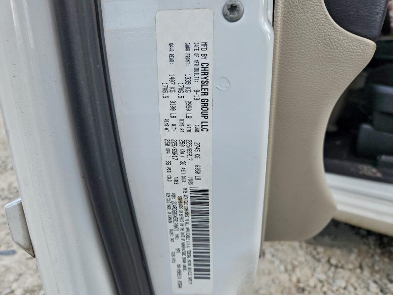 Продаж на аукціоні авто 2014 Dodge Grand Caravan, vin: 2C4RDGBGXER170071, номер лоту: 94125765