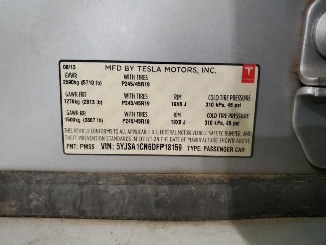 Aukcja sprzedaży 2013 Tesla Model S, vin: 5YJSA1CN6DFP18159, numer aukcji: 90867755