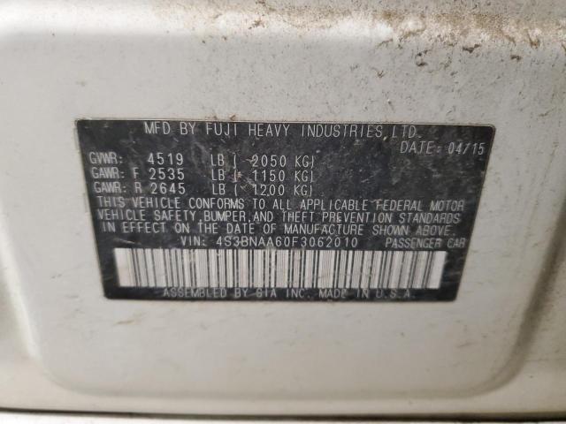 Продажа на аукционе авто 2015 Subaru Legacy 2.5, vin: 4S3BNAA60F3062010, номер лота: 91628375