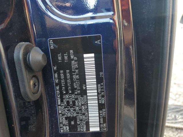 91261975 :رقم المزاد ، 5TDJSKFC1RS129998 vin ، 2024 Toyota Sienna مزاد بيع