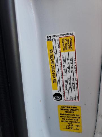 Продаж на аукціоні авто 2023 Gmc Savana, vin: 1GTW7AFP3P1120363, номер лоту: 79659245
