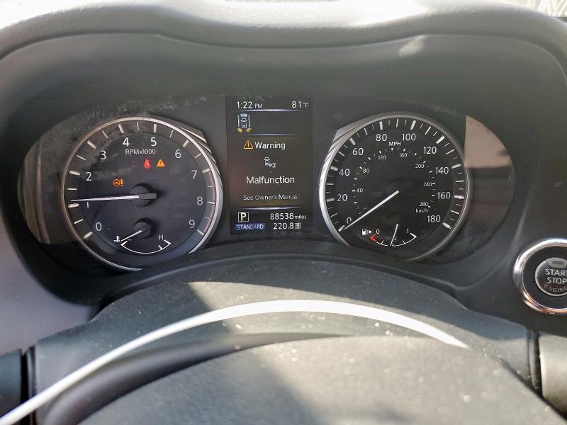 92211525 :رقم المزاد ، JN1EV7AP0JM359440 vin ، 2018 Infiniti Q50 Luxe مزاد بيع