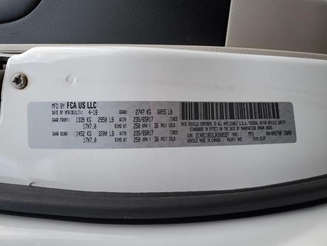2018 Chrysler Pacifica T მანქანა იყიდება აუქციონზე, vin: 2C4RC1BG3JR280597, აუქციონის ნომერი: 91611425