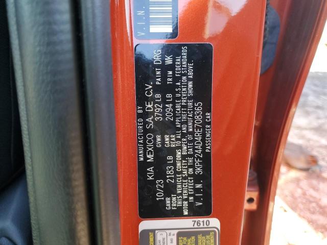 Продаж на аукціоні авто 2024 Kia Forte, vin: 3KPF24AD4RE708365, номер лоту: 90824325