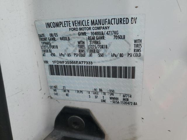 91167335 :رقم المزاد ، 1FDWF35566EA77333 vin ، 2005 Ford F350 مزاد بيع