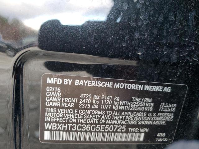 93049765 :رقم المزاد ، WBXHT3C36G5E50725 vin ، 2016 Bmw X1 مزاد بيع