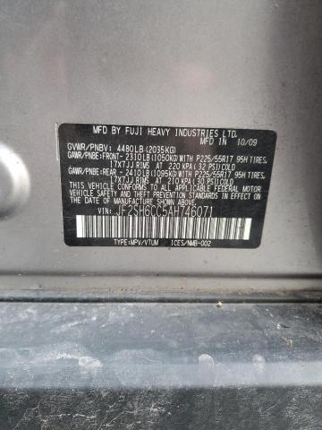 92227925 :رقم المزاد ، JF2SH6CC5AH746071 vin ، 2010 Subaru Forester 2 مزاد بيع