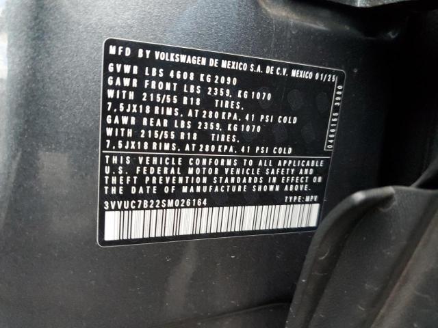 Продажа на аукционе авто 2025 Volkswagen Taos, vin: 3VVUC7B22SM026164, номер лота: 92233965