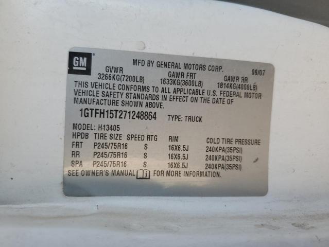 Aukcja sprzedaży 2007 Gmc Savana, vin: 1GTFH15T271248864, numer aukcji: 90482835