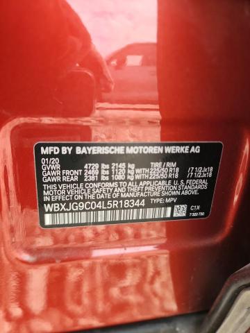 Продажа на аукционе авто 2020 Bmw X1, vin: WBXJG9C04L5R18344, номер лота: 93519495