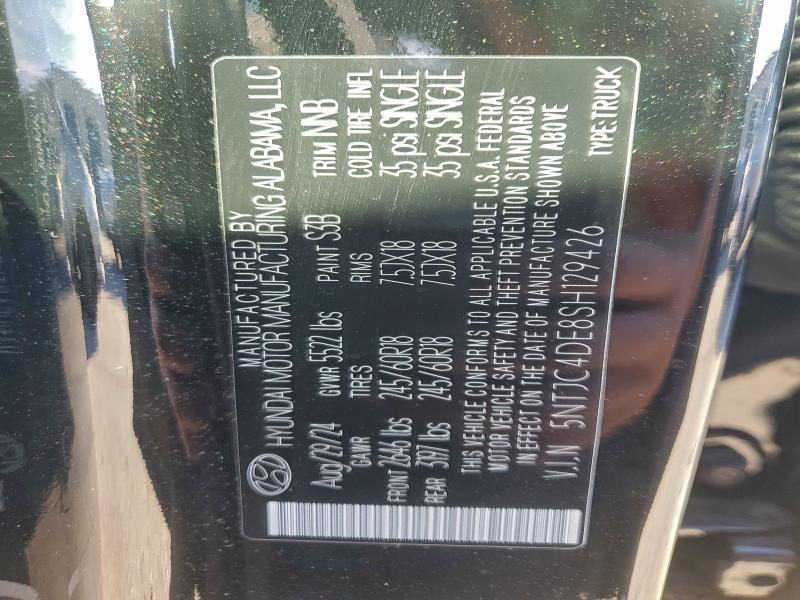 Продаж на аукціоні авто 2025 Hyundai Santa Cruz, vin: 5NTJC4DE8SH129426, номер лоту: 93541835