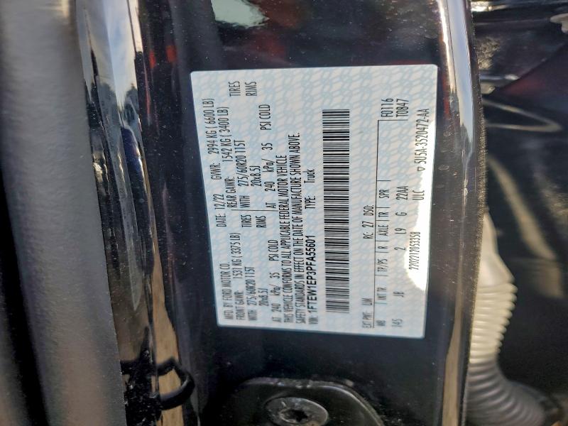 Продаж на аукціоні авто 2023 Ford F150 Super, vin: 1FTEW1EP3PFA55601, номер лоту: 93701805
