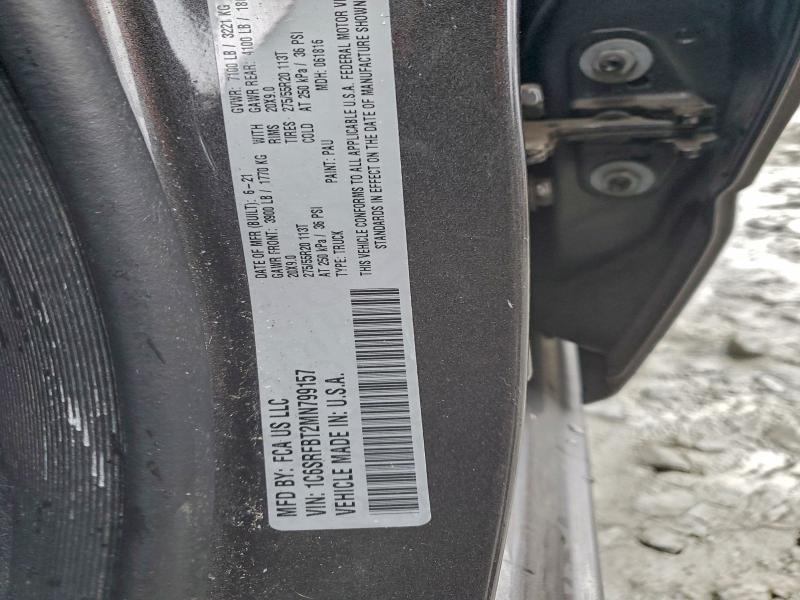 Продаж на аукціоні авто 2021 Ram 1500, vin: 1C6SRFBT2MN799157, номер лоту: 94242285