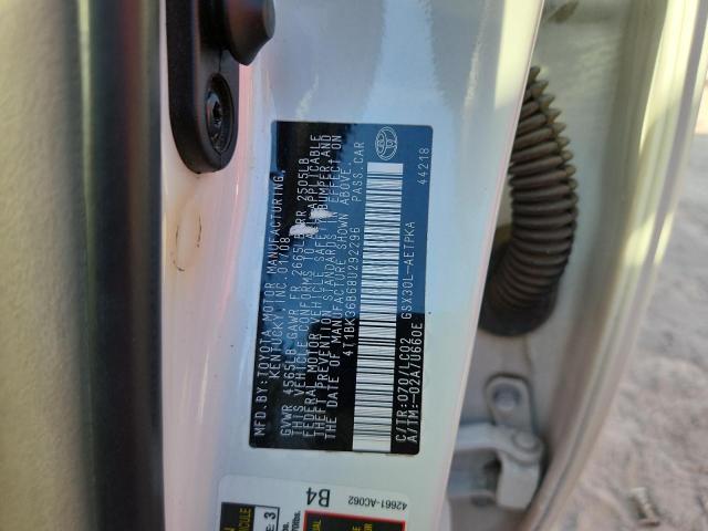 92717715 :رقم المزاد ، 4T1BK36B68U292296 vin ، 2008 Toyota Avalon Xl مزاد بيع
