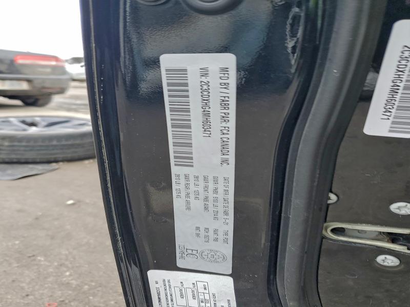 94351445 :رقم المزاد ، 2C3CDXHG4MH603471 vin ، 2021 Dodge Charger مزاد بيع