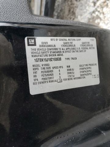 Продаж на аукціоні авто 2008 Gmc Sierra, vin: 1GTEK19J18Z193638, номер лоту: 92600415