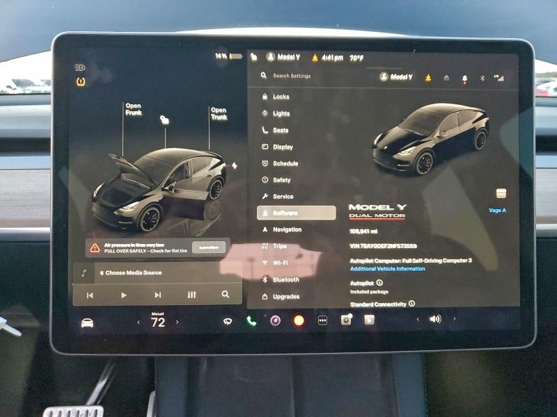 Aukcja sprzedaży 2022 Tesla Model Y, vin: 7SAYGDEF2NF573559, numer aukcji: 94558645