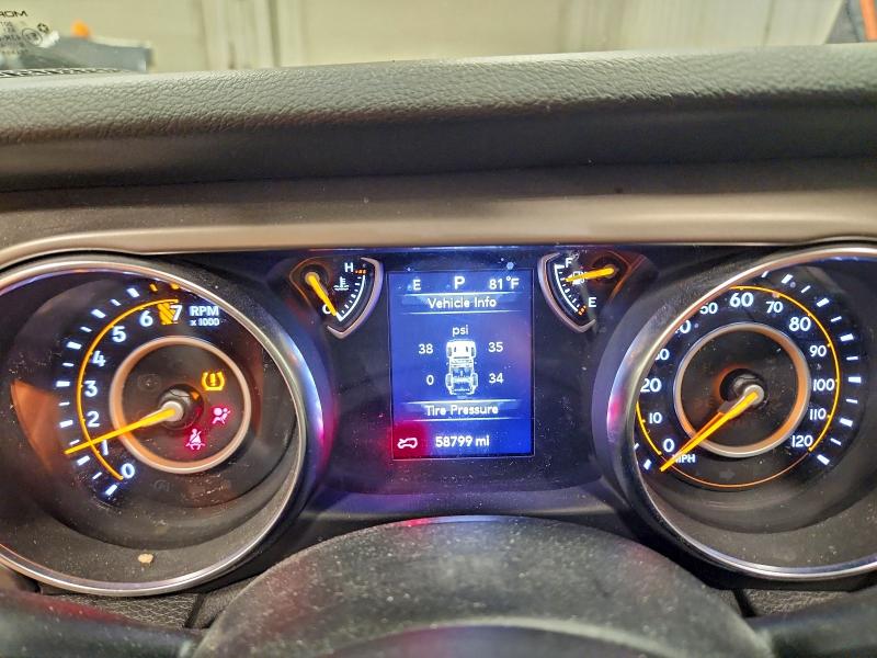 93894425 :رقم المزاد ، 1C4HJXDG4LW222056 vin ، 2020 Jeep Wrangler Unlimited مزاد بيع