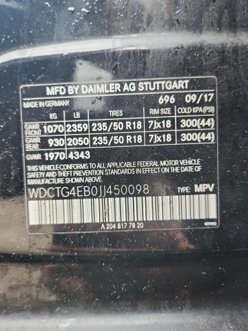Продажа на аукционе авто 2018 Mercedes-benz Gla, vin: WDCTG4EB0JJ450098, номер лота: 91848755