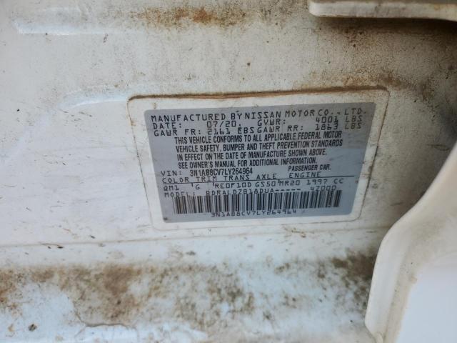 Продаж на аукціоні авто 2020 Nissan Sentra, vin: 3N1AB8CV7LY264964, номер лоту: 87079105