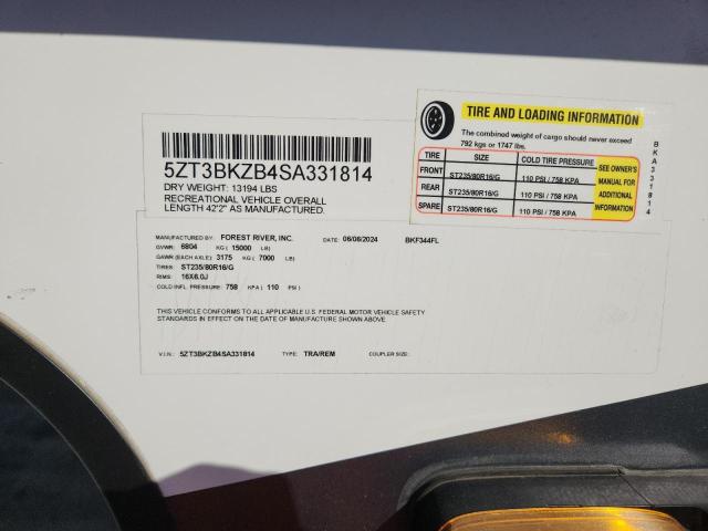 Продаж на аукціоні авто 2025 Coach Brookstone, vin: 5ZT3BKZB4SA331814, номер лоту: 97678575
