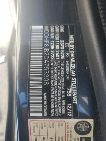 Продажа на аукционе авто 2013 Mercedes-benz E, vin: WDDHF8JB2DA753308, номер лота: 92190895