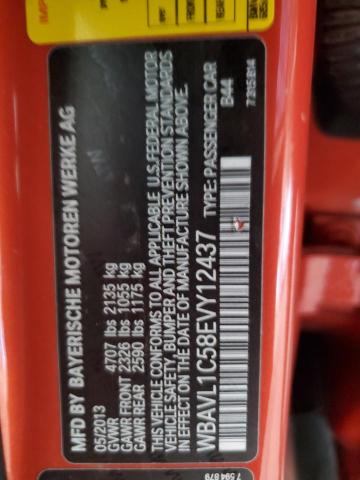 Продаж на аукціоні авто 2014 Bmw X1 Xdrive2, vin: WBAVL1C58EVY12437, номер лоту: 93237815
