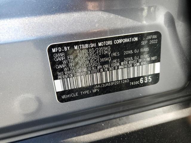 Продаж на аукціоні авто 2023 Mitsubishi Outlander, vin: JA4J3UA83PZ011243, номер лоту: 93757715