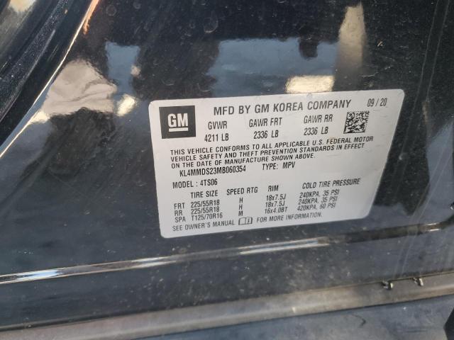 91378995 :رقم المزاد ، KL4MMDS23MB060354 vin ، 2021 Buick Encore Gx مزاد بيع
