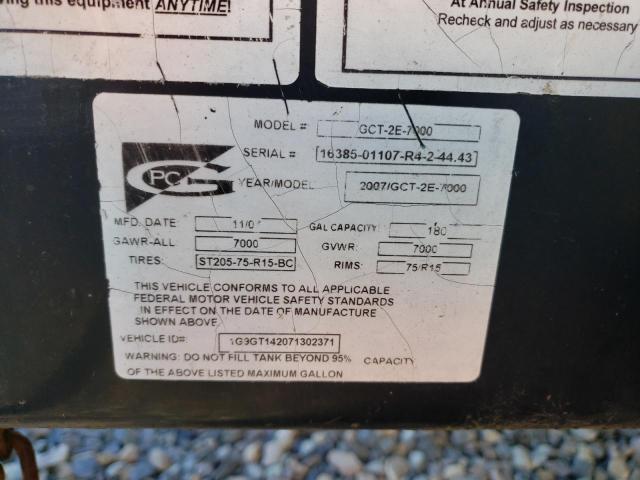Продаж на аукціоні авто 2007 Mqp* Unknown, vin: 1G9GT142071302371, номер лоту: 91994935