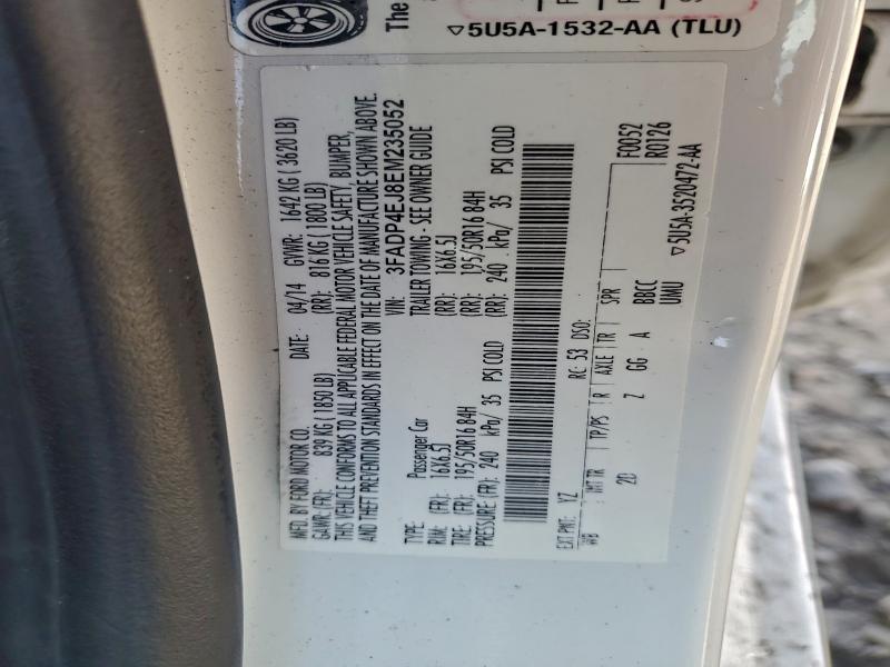 Продаж на аукціоні авто 2014 Ford Fiesta Se, vin: 3FADP4EJ8EM235052, номер лоту: 93963785